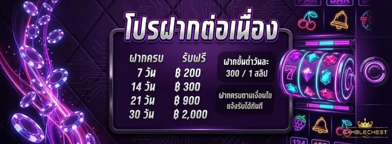 GAMBLECHEST-โปรโมชั่น